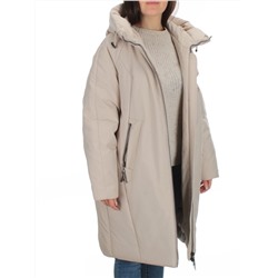M-9097 BEIGE Пальто зимнее женское CORUSKY  (верблюжья шерсть)