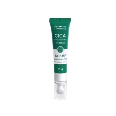 Крем для кожи вокруг глаз против отеков и темных кругов Plantnery Cica Eye Cream Depuff 15 гр