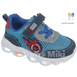 Кроссовки Tom.Miki 7992 В син\гол ( 2,0)