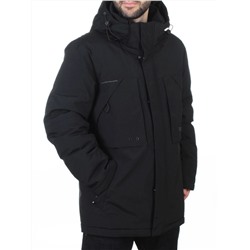 6963 BLACK Куртка мужская зимняя (200 гр. био-пух)