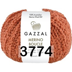 Пряжа Gazzal Merino Boucle