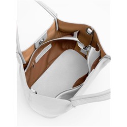 Женская кожаная сумка Richet 3263LN 613 Белый