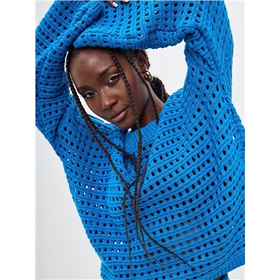 Джемпер SLIM, Лазурный