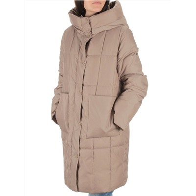 22342 DK.BEIGE Куртка зимняя женская (150 гр. холлофайбера)