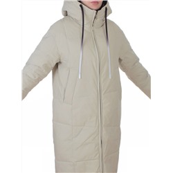 W8236M OLIVE Пальто зимнее женское оверсайз (200 гр. био-пух)