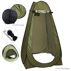 Палатка рыбака / палатка туалет самораскрывающаяся 120х120х190 см GR- PL170Т /уп 20/