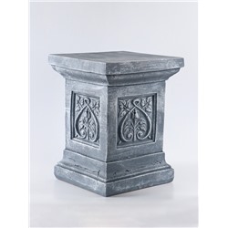 Колонна декоративная «Лист», 40×30×30 см, антик