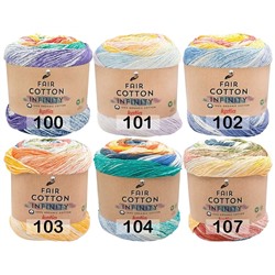 Пряжа Katia Fair Cotton Infinity