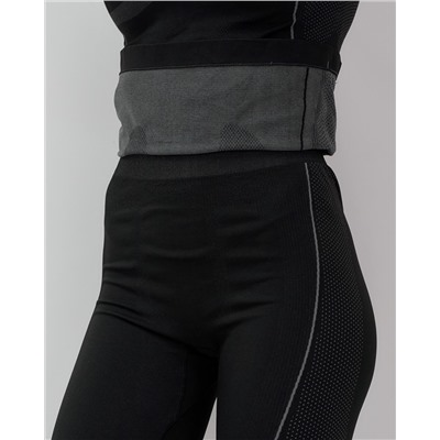 Термо лонгслив женский  серого цвета 02120Sr