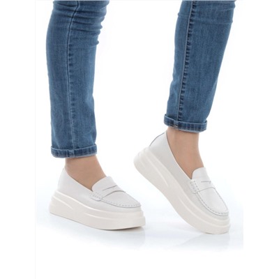 03-PDE31-1 BEIGE Лоферы женские (натуральная кожа)