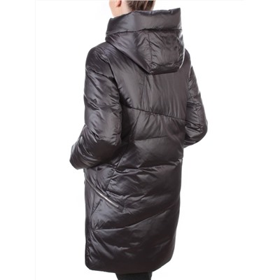 GWD21530P DARK GRAY Пальто зимнее женское PURELIFE (200 гр. холлофайбер)