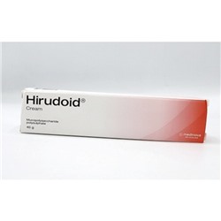 Крем Hirudoid для лечения вен, синяков, гематом, тромбофлебита 40 гр.