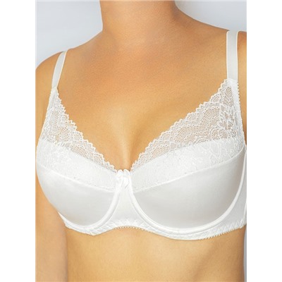 Бюстгальтер 8085 Elegant Белый Albina_L сшивная Albina L