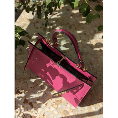 Ab.Zapatos PELLE Birkin/2 (720) fuxia