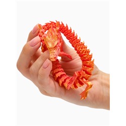 3Д - печатная игрушка «Дракон», подвижная, цвет МИКС