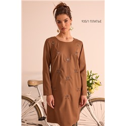 NiV NiV fashion 935/1 коричневый, Платье