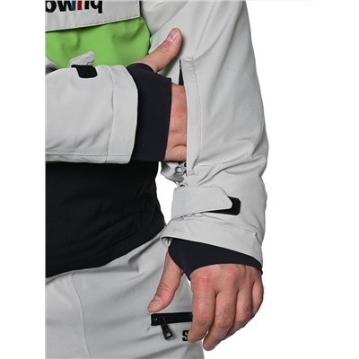 Комбинезон AA-0213 Серо-салатовый