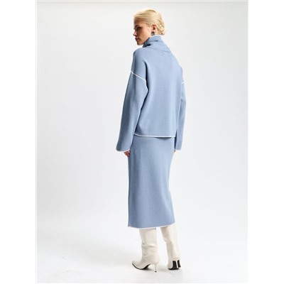 Юбка GRETTA, Серый джинс