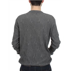 G636 GRAY Джемпер мужской (100% шерсть)