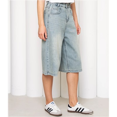 Джинсовые шорты #КТ3256, голубой