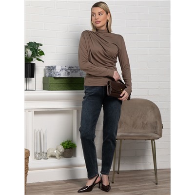 Лонгслив Тайна сердца (коричневый) Б15510-7М