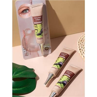 Jigott Крем для кожи вокруг глаз с коллагеном и экстрактом черной улитки / Black snail + Collagen Eye Cream, 40 мл