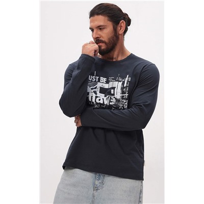 Лонгслив P521-1001-898 graphite