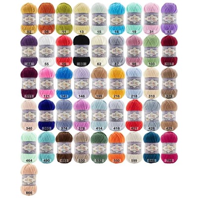 Пряжа Alize Velluto