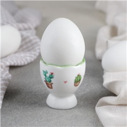 Подставка для яйца «Кактусы», 4,5×5 см