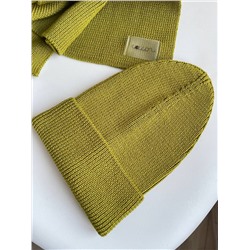 Шапка из мериноса AFINA, Авокадо