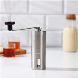 Кофемолка механическая Magistro Rodeo, 6×6×16.5 см керамический механизм