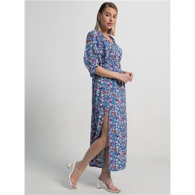 Платье Неповторимая (голубое) П15501-34М