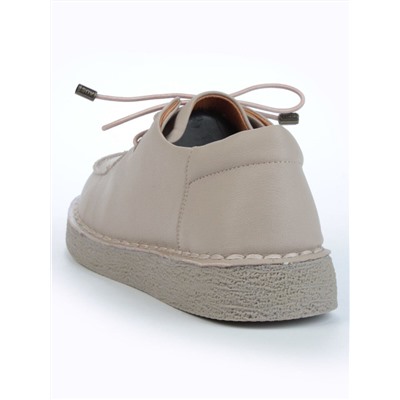 01-D7583-5 BEIGE Ботинки демисезонные женские (натуральная кожа)