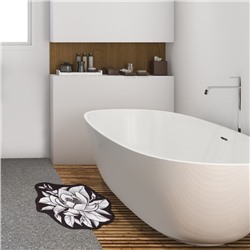 Коврик для ванной «Этель» Magnolia, 53×63±2 см, велюр