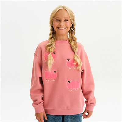 GFN3380 толстовка для девочек (1 шт в кор.)