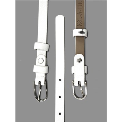 Женский ремень Ж15 Chrome KSL-A-1 кт белый Ж15142-0010