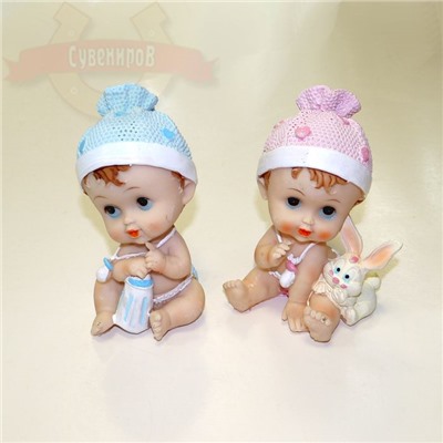 Малыш полист. мальчик/девочка 12*8см