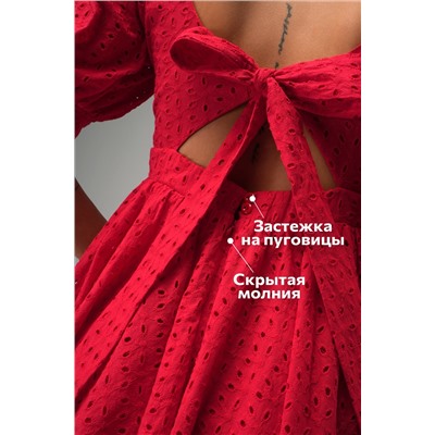 Женское хлопковое платье шитьё Happyfox