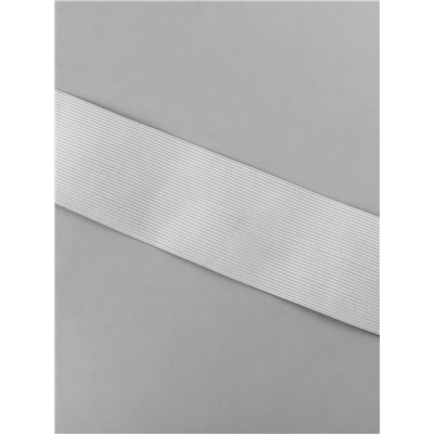 Резинка вязаная, 60 мм, 40±2 м, белая