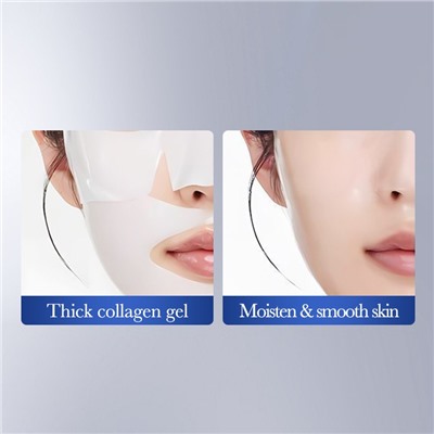 Коллагеновая маска-патч с 8 видами гиалуроновой кислоты Sadoer