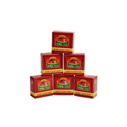 (УПАКОВКА 6 ШТ) Натуральное мыло для проблемной кожи (против акне) от Madame Heng Acne Clear Soap 50g x 6pcs