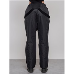 Полукомбинезон утепленный женский черного цвета 211_1Ch