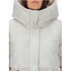 THD-608YC BEIGE Пальто зимнее женское (био-пух)