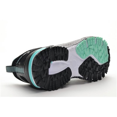Sport + ADD MB8117-4 Кроссовки чер-бирюз текстиль