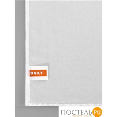 Daily by T ДАФНА бел Тюль на шт.ленте 300х300, 1пр, плстр.