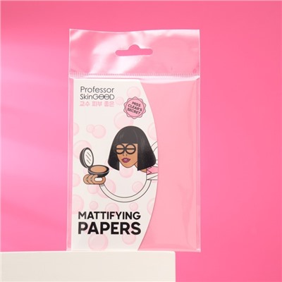 Матирующие салфетки для лица Professor SkinGOOD Mattifying Papers , 50 шт.