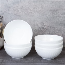 Набор суповых тарелок 6 штук 750 мл Египет / FNPTW60 (WHITE) /уп 6/