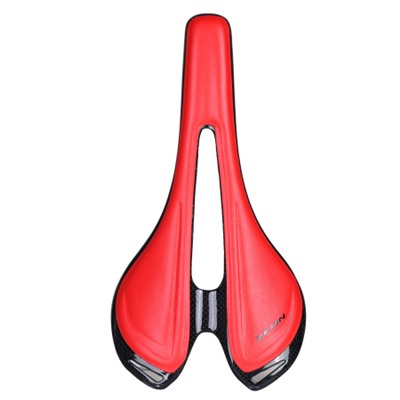 Седло велосипедное MTB карбоновое ZEON IREMEL TX-05R 275X143мм вес 120+/- 5 гр. красное  /уп 20/