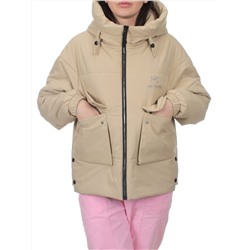 288 BEIGE Куртка зимняя облегченная женская (верблюжья шерсть)