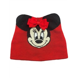Шапка для девочки DISNEY 91.6011 красн